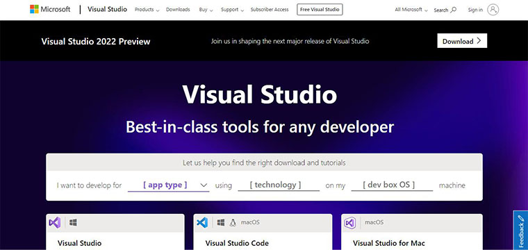 visual studio