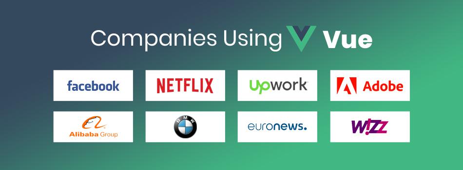 companies using vue