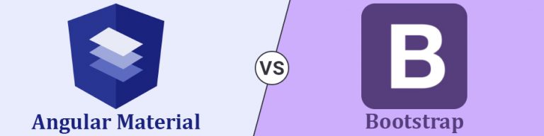 Angular material vs bootstrap