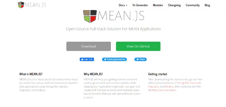 Mean.js