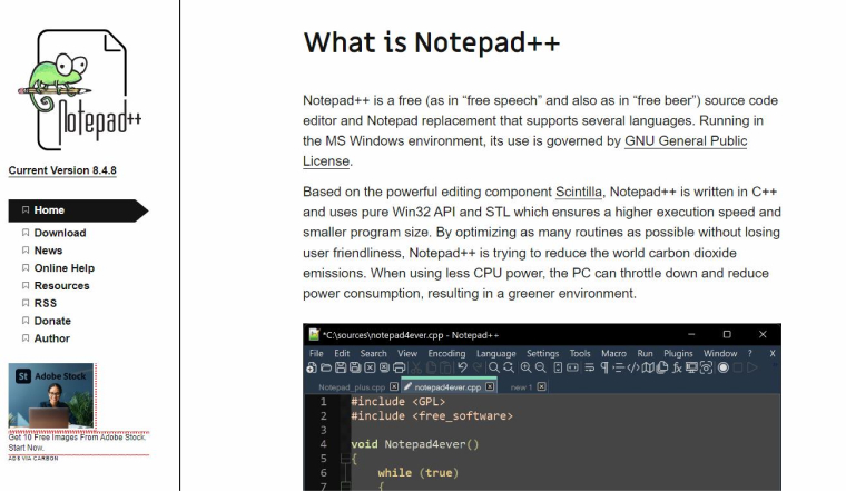 Notepad++